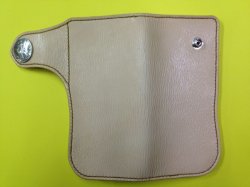 画像2: コンチョ付ロングウォレット皮革キット