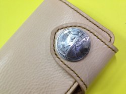 画像4: コンチョ付ロングウォレット皮革キット