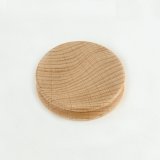 画像: 木製丸型へり磨き